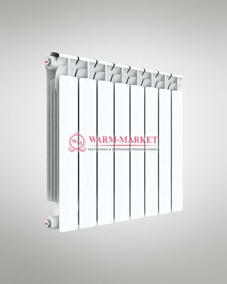 Rifar Alp Ral 500 - цветной биметаллический радиатор с боковым подключением