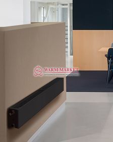 DiaNorm Plan Ventil Compact FCV44 , высотой 200 мм - радиатор с гладкой панелью и нижним/боковым подключением черного цвета