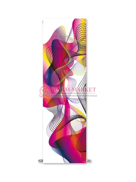 Вертикальный дизайн радиатор Caleido Entropy