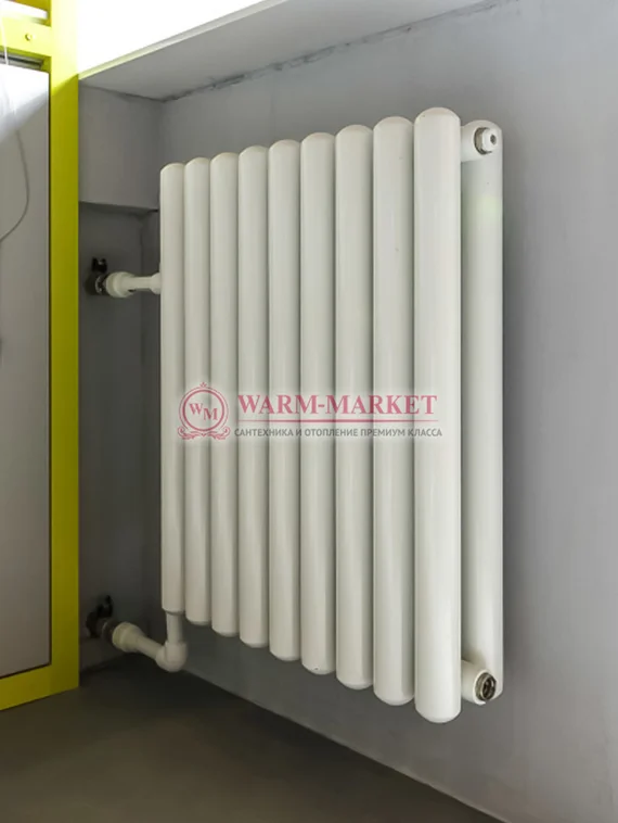 Трубчатый радиатор KZTO Garmonia C40 V2 высотой 557 мм