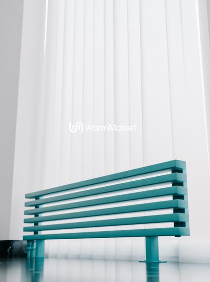 Bareng Select ZN 1500 - напольный трубчатый радиатор шириной 1500 мм, нижнее левое подключение