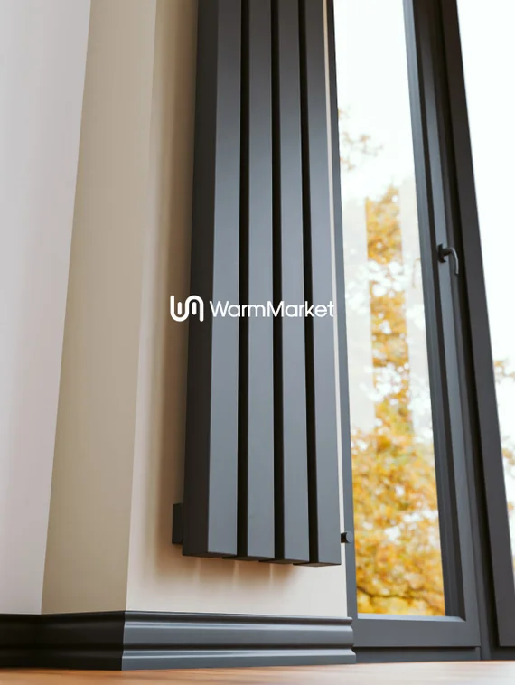 Bareng Livian V 2500 - вертикальный трубчатый радиатор высотой 2500 мм, боковое подключение
