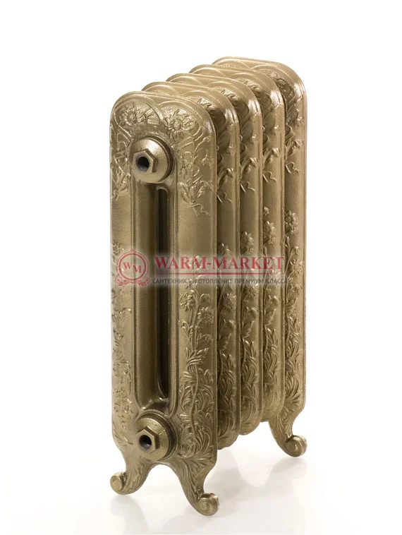 Guratec Diana 590/05 AntikGold - чугунный дизайн радиатор