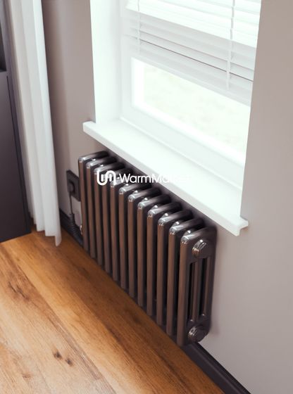 Bareng Softy Electric 3037 - электрический трехтрубный трубчатый радиатор высотой 370мм