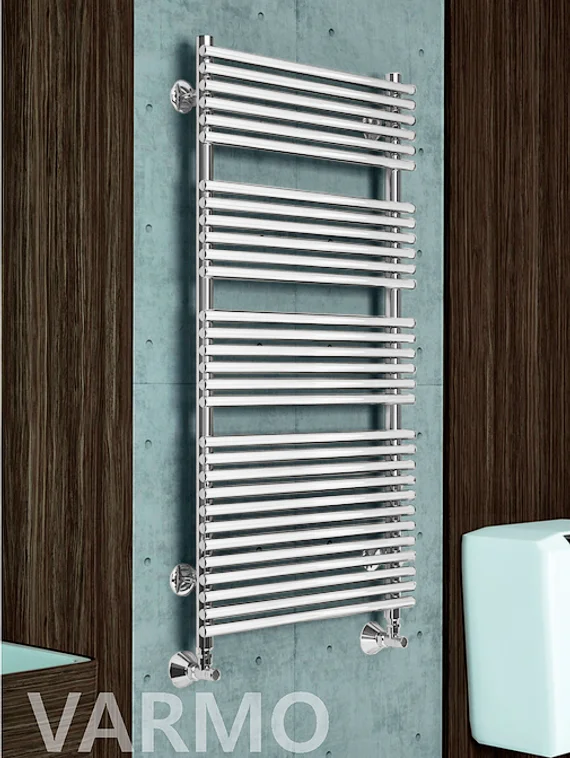 Varmo White  - белый дизайн полотенцесушитель