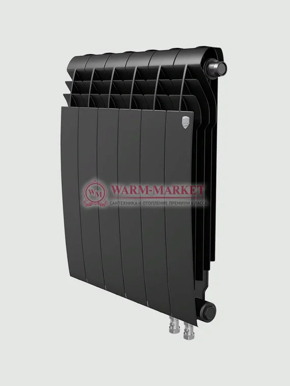 Радиатор Royal Thermo BiLiner V 500 Noir Sable с нижним подключением