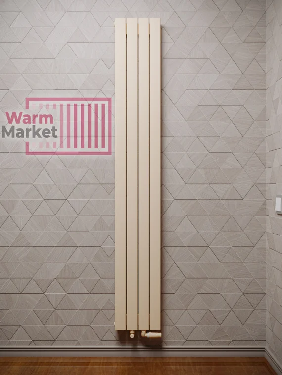 Axxinot Adero 30х60 V - вертикальный радиатор высотой 1250 мм, нижнее правое подключение