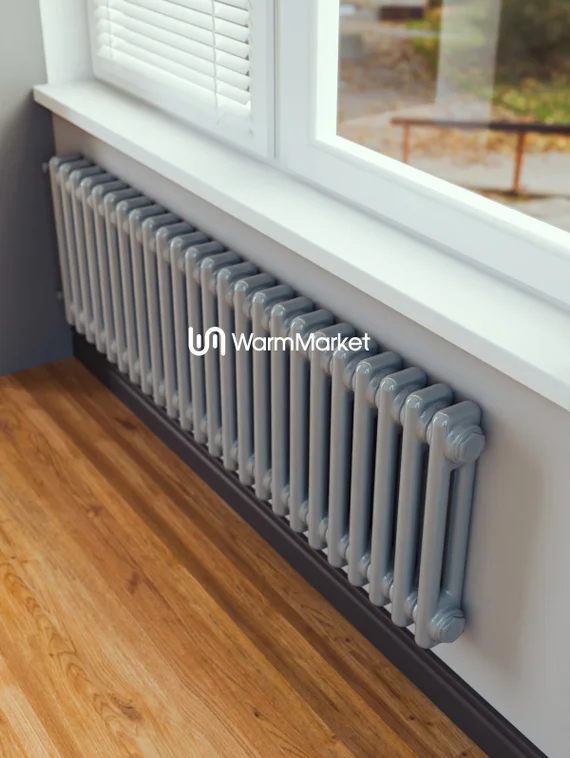 Bareng Softy 2020 - двухтрубный трубчатый радиатор высотой 200 мм, боковое подключение
