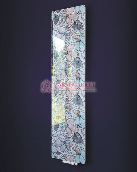 Varmann Solido Glass - водяной дизайн радиатор с панелью из закаленного стекла