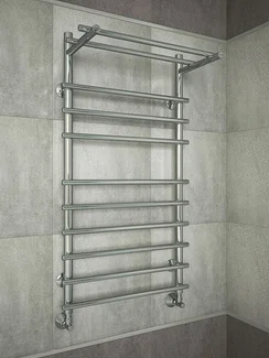 Vatra P - электрический полотенцесушитель с греющей полкой.