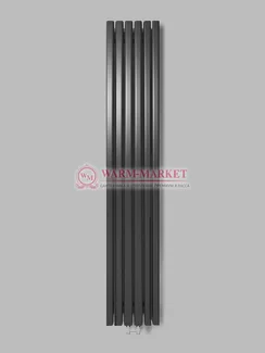 Steel V 30х60 1750 - вертикальный трубчатый дизайн-радиатор, 9 секций