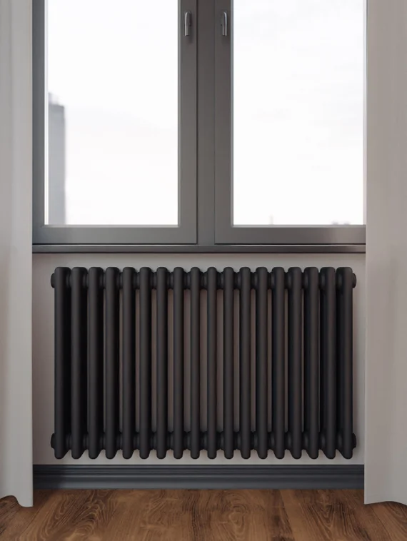 Bronto Pipe 3057 - трехтрубный трубчатый радиатор высотой 570 мм, боковое подключение