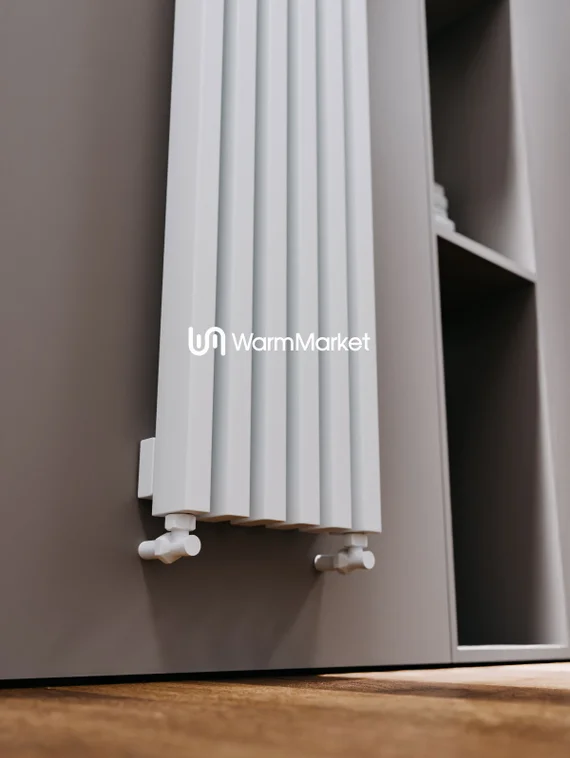 Bareng Select V 1250 - вертикальный трубчатый радиатор высотой 1250 мм, нижнее разнесенное подключение