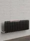 Трубчатый стальной радиатор Solira 2050 Elis, N69 нижнее подключение, черный