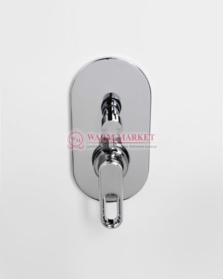 Встраиваемый комплект для душа с верхней душевой насадкой и лейкой черный A16830-Bl