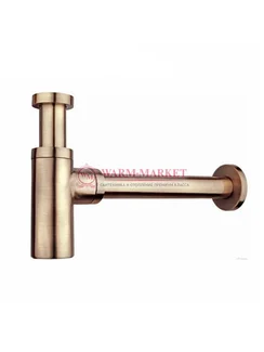 Сифон для раковины Warmer Bronze Line 240235