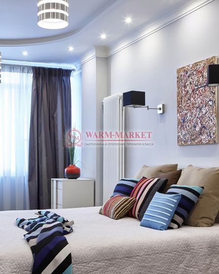 Трубчатый радиатор Arbonia 2250 двухтрубный боковое подключение