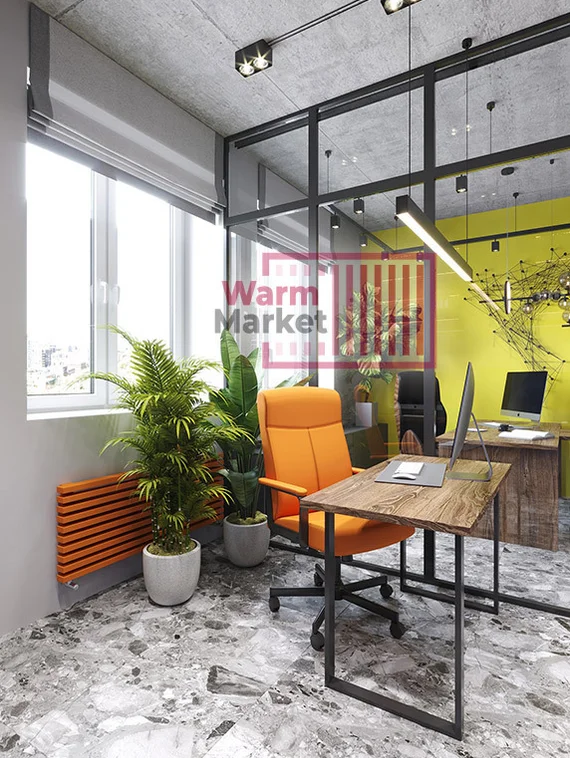 Costola 60х30 Z - горизонтальный трубчатый радиатор шириной 750 мм, 6 секций