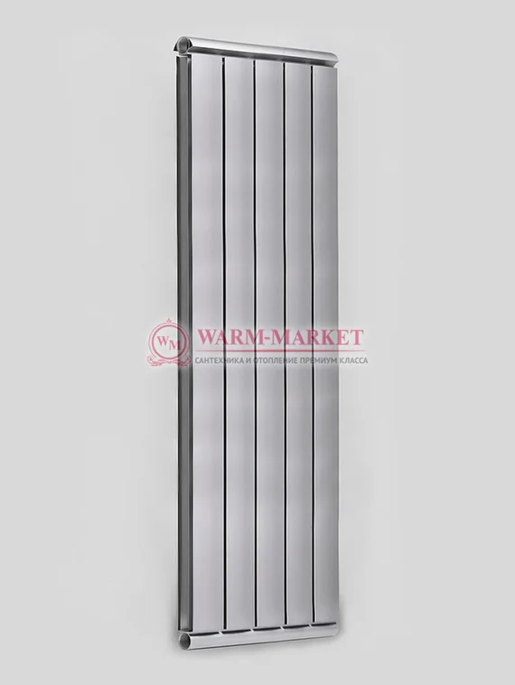 Silver S 1600 - вертикальный цветной алюминиевый дизайн - радиатор