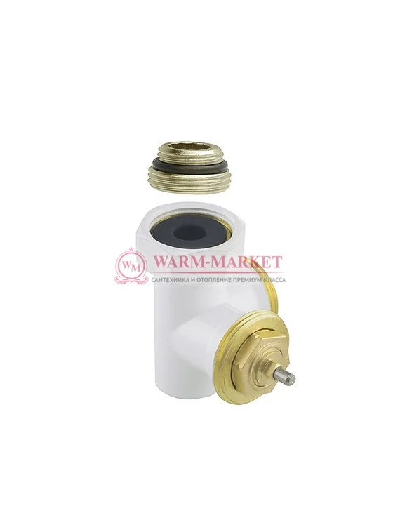 Вентиль термостатический левый осевой Hummel Designtechnik 3/4НРx1/2НР