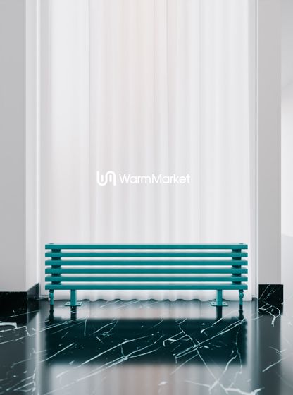 Bareng Select ZN 1750 - напольный трубчатый радиатор высотой 1750 мм, нижнее разнесенное подключение