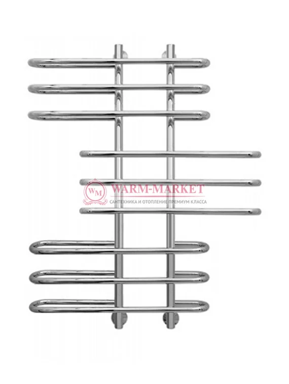 Gratsia-2 - водяной дизайн-полотенцесушитель из нержавеющей стали