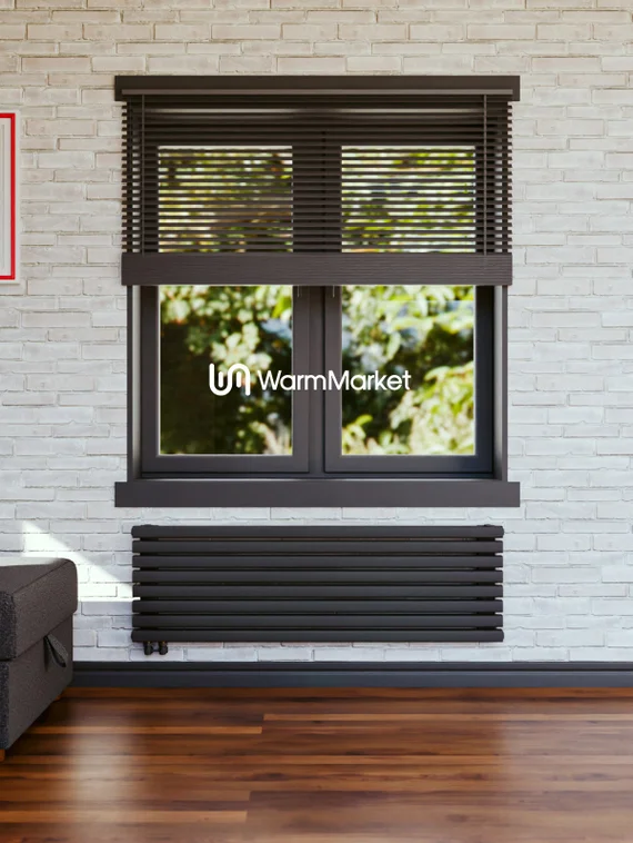 Bareng Tipe Z 3000 - горизонтальный трубчатый радиатор шириной 3000 мм, нижнее левое подключение