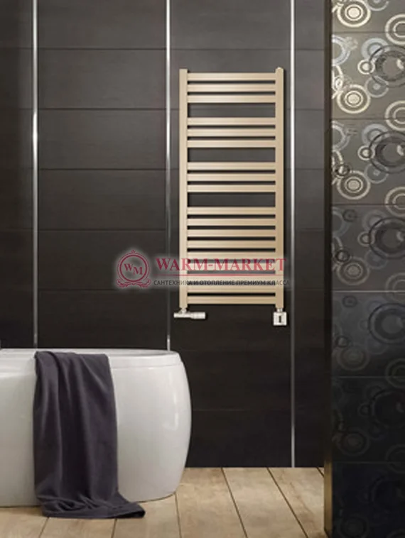 Manta - водяной дизайн-полотенцесушитель из нержавеющей стали