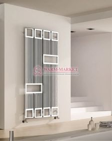 Forma C - водяной дизайнерский полотенцесушитель из нержавеющей стали