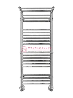 Аврора П20-2 - водяной полотенцесушитель с двумя полками, нижнее подключение