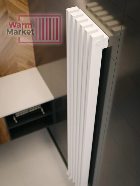 Axxinot Cardea 60х30 VE - вертикальный электрический радиатор высотой 2000 мм, 4 секции