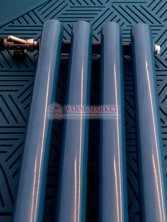 Вертикальный трубчатый радиатор KZTO Garmonia V1 высотой 2045 мм