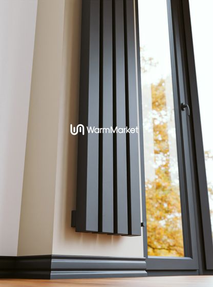 Bareng Livian V 2500 - вертикальный трубчатый радиатор высотой 2500 мм, боковое подключение