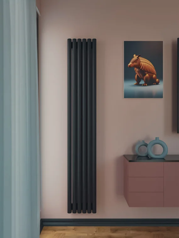 Bronto Soma V - вертикальный трубчатый радиатор высотой 1750 мм, нижнее центральное подключение