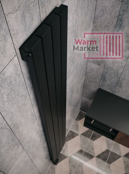 Axxinot Adero 30х60 VE - вертикальный электрический радиатор высотой 2000 мм, 4 секции
