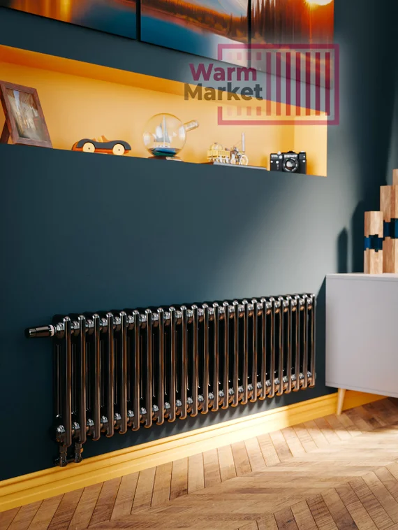 Axxinot Sentir 2030 - стальной трубчатый радиатор, нижнее подключение с термостатикой N69 твв