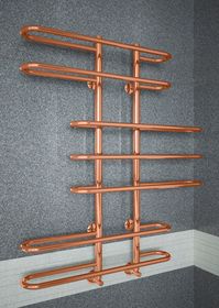 Diana Classic Ral - цветной полотенцесушитель из нержавеющей стали.