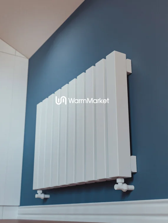 Bareng Livian V 600 - вертикальный трубчатый радиатор высотой 600 мм, нижнее разнесенное подключение
