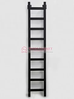 Quadro EQ1 - узкий электрический дизайн-полотенцесушитель с терморегулятором из нержавеющей стали