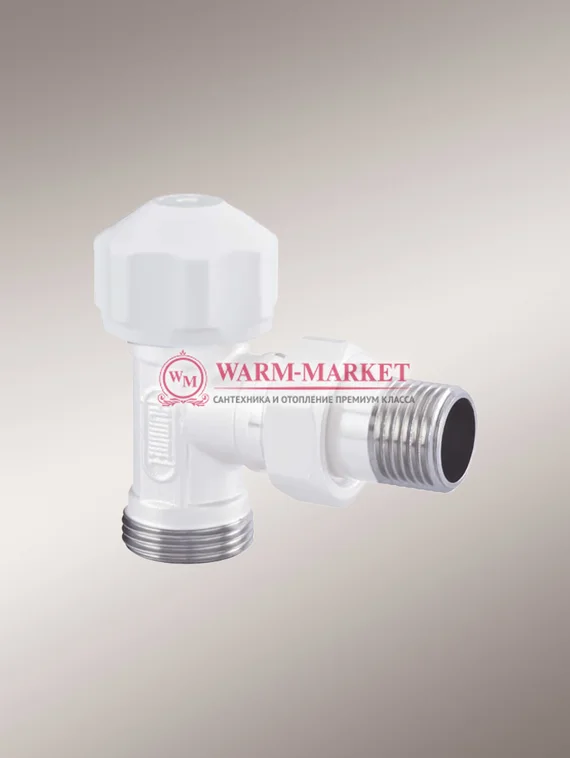 Узел термостатический Hummel угловой ¾ белый