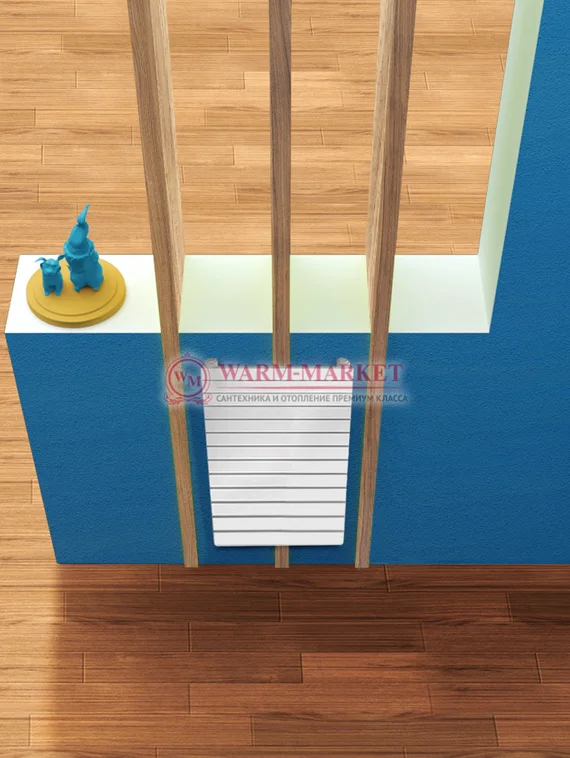 Solo G 1 300 - трубчатый радиатор из прямоугольного профиля однотрубный