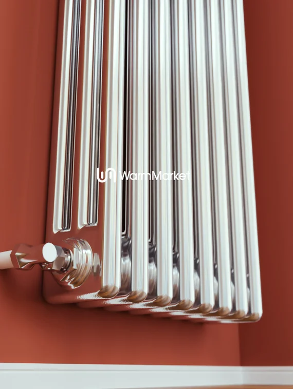 Axxinot Sentir Chrome 3180 - вертикальный трубчатый радиатор, боковое подключение N12