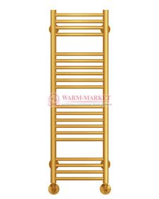 Аврора П20-1 - водяной полотенцесушитель, нижнее подключение, цвет золото