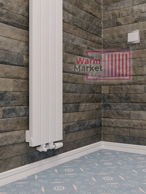 Axxinot Adero 30х60 V - вертикальный радиатор высотой 800 мм, нижнее центральное подключение