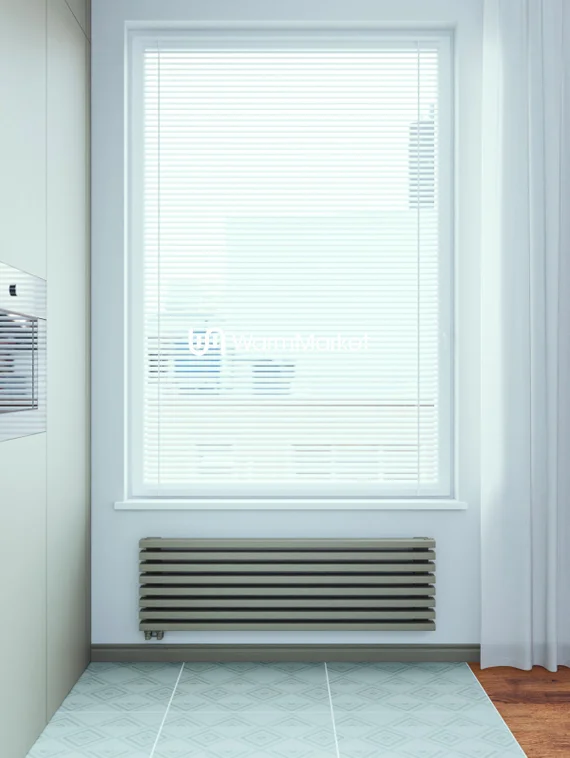 Bareng Select Z 2250 - горизонтальный трубчатый радиатор шириной 2250 мм, нижнее левое подключение