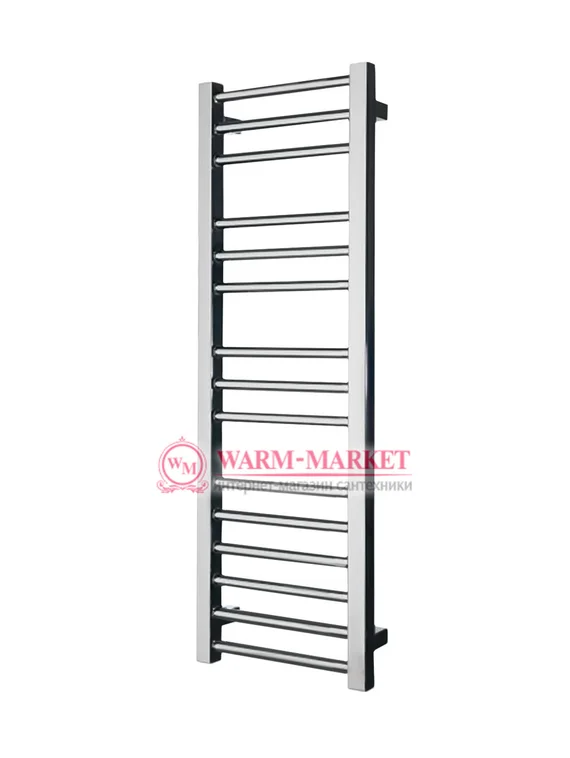 Classic 1500х300 - узкий водяной полотенцесушитель из нержавеющей стали 300 мм. шириной цвет хром.