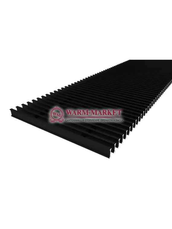 Решетка для конвектора Vitron анодированная из алюминия с профилем 18х6 мм, с Z - рамкой