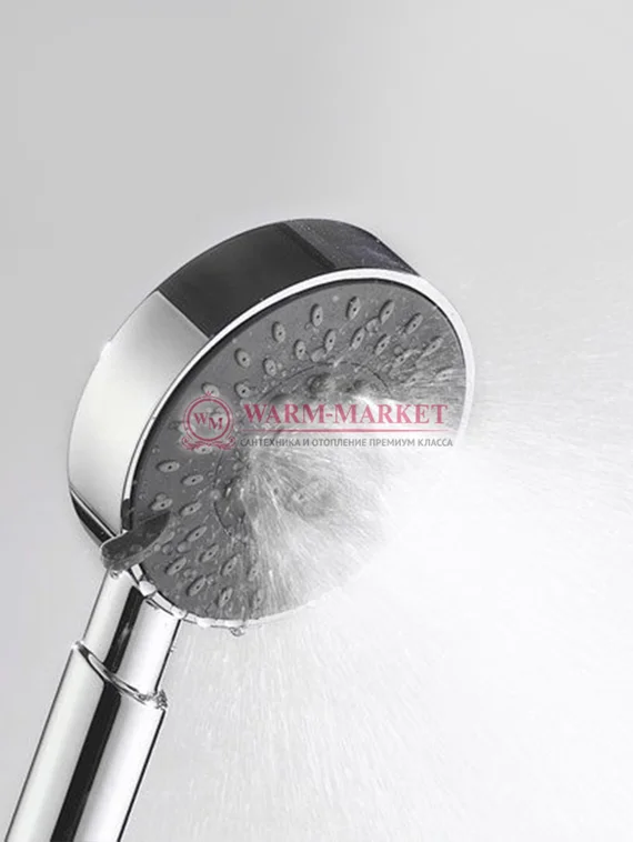 Встраиваемый комплект для душа с верхней душевой насадкой и лейкой черный А16028-Bl Thermo