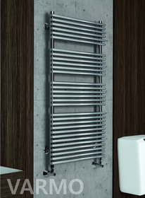 Varmo  - водяной полотенцесушитель с перекладинами внахлест.