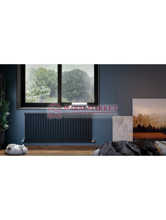 Mandarino Tondo 500 - цветной радиатор из анодированного алюминия